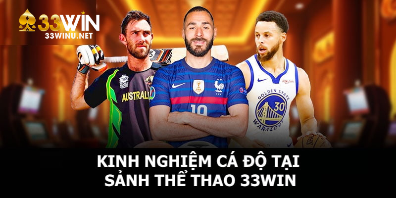 Một vài kỹ năng cá độ tại sảnh thể thao của 33WIN bạn nên biết