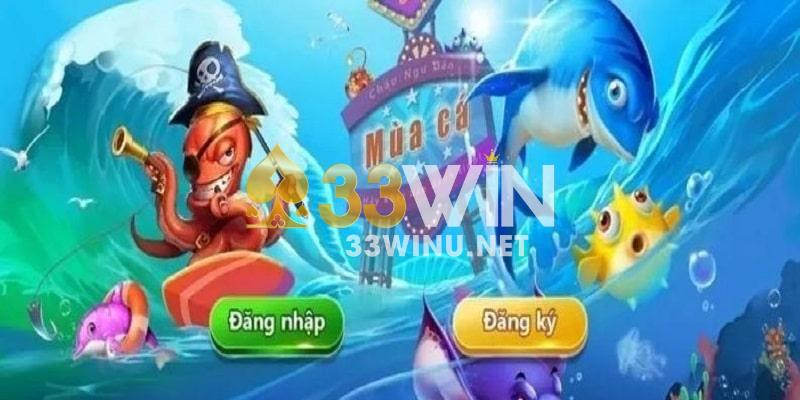 Tham gia bắn cá tiểu tiên cá tại 33Win chỉ với 4 bước